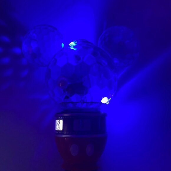 Disney Parks Mickey Mouse Pants Movie Reel Light Up Bubble Wand Blower Tested - Picture 9 of 11